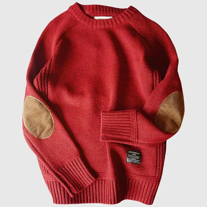 Edmund | Classic Elbow-Patch Sweater