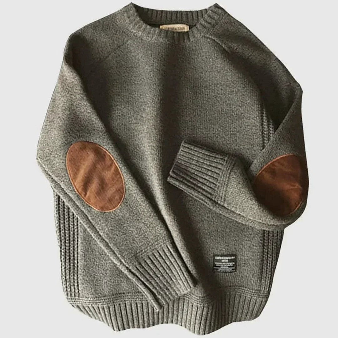 Edmund | Classic Elbow-Patch Sweater