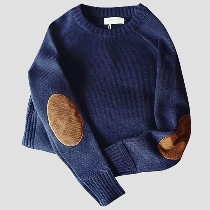 Edmund | Classic Elbow-Patch Sweater