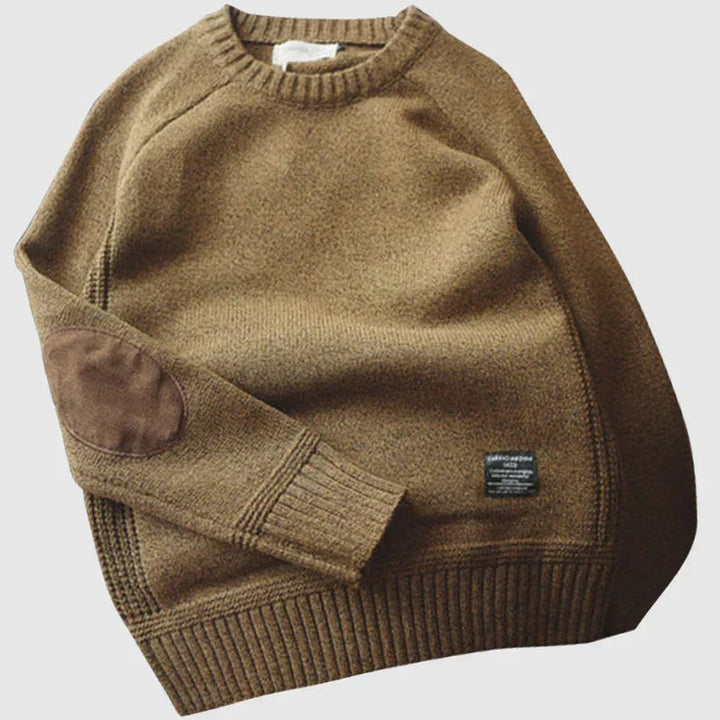 Edmund | Classic Elbow-Patch Sweater