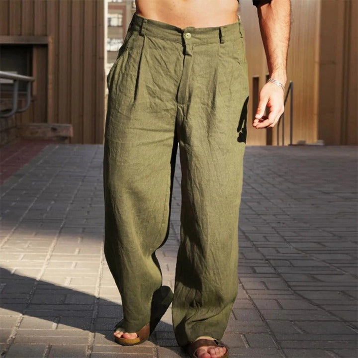 WIDE LEG TROUSERS FOR MEN