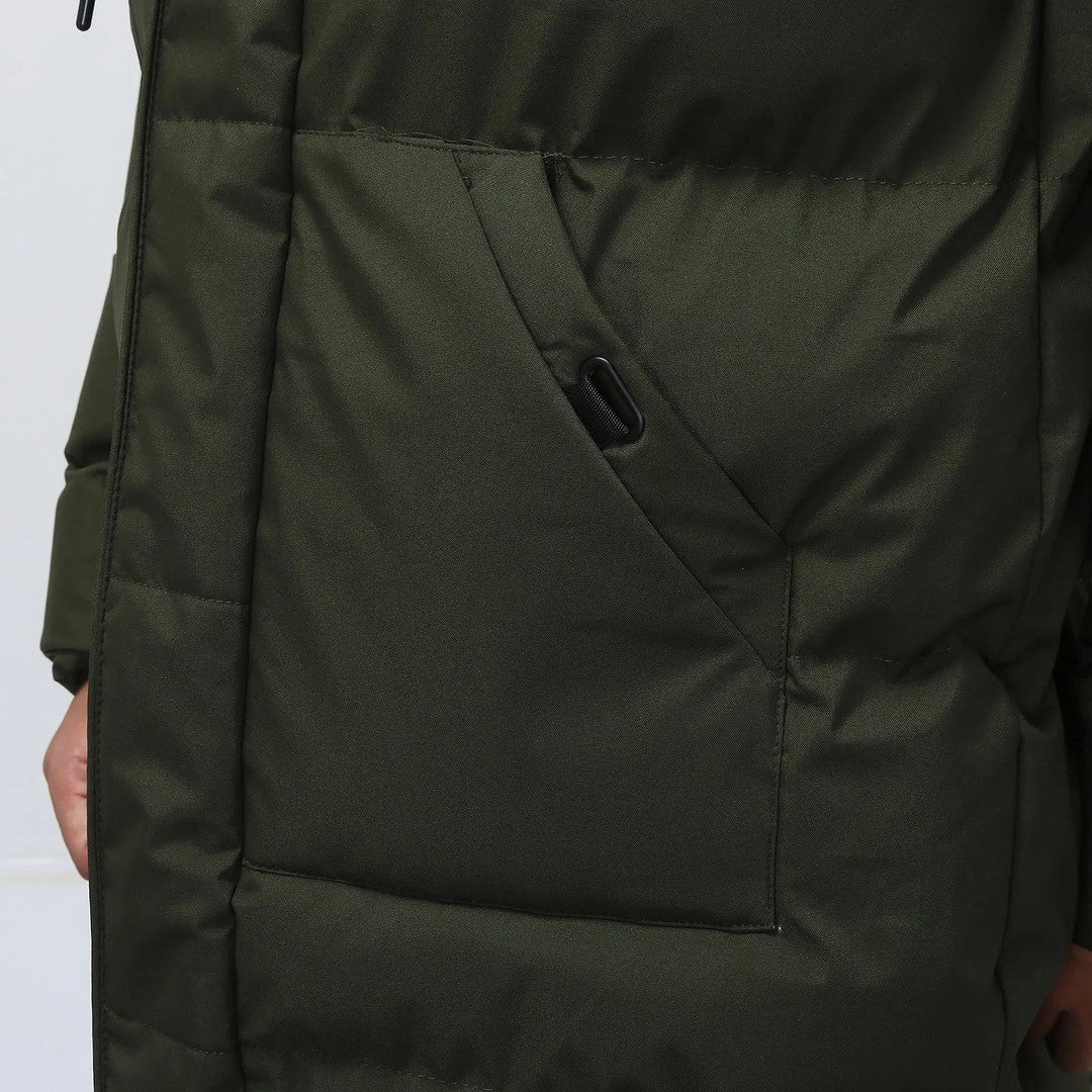 Long Winter Coat, Classic Design