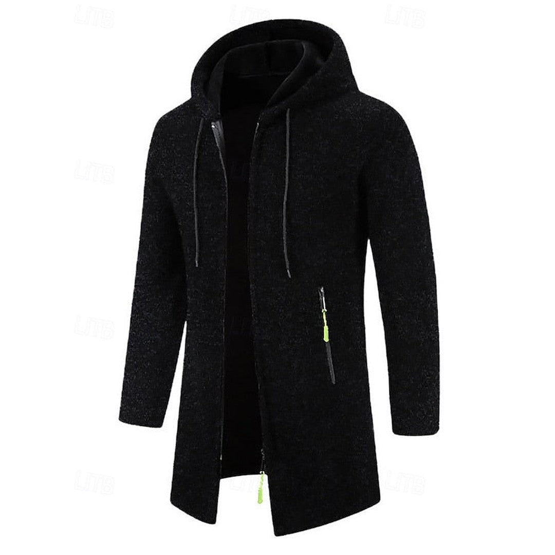 Vaughn | Hooded Longline Coat