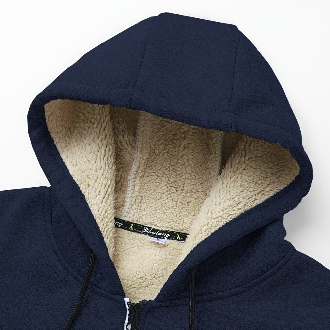 Russell | Cozy Hooded Zip-Up Jacket