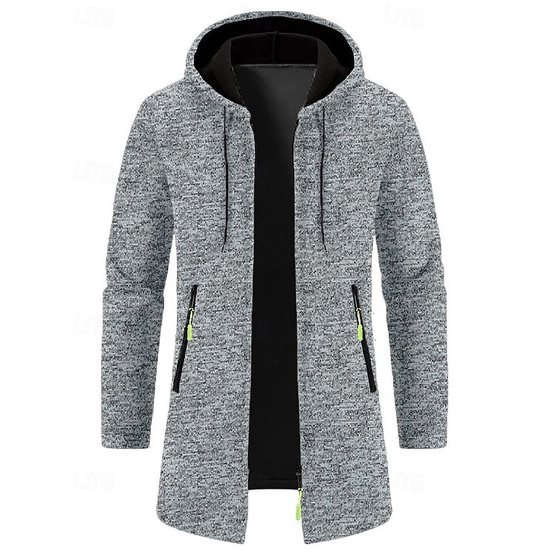 Vaughn | Hooded Longline Coat