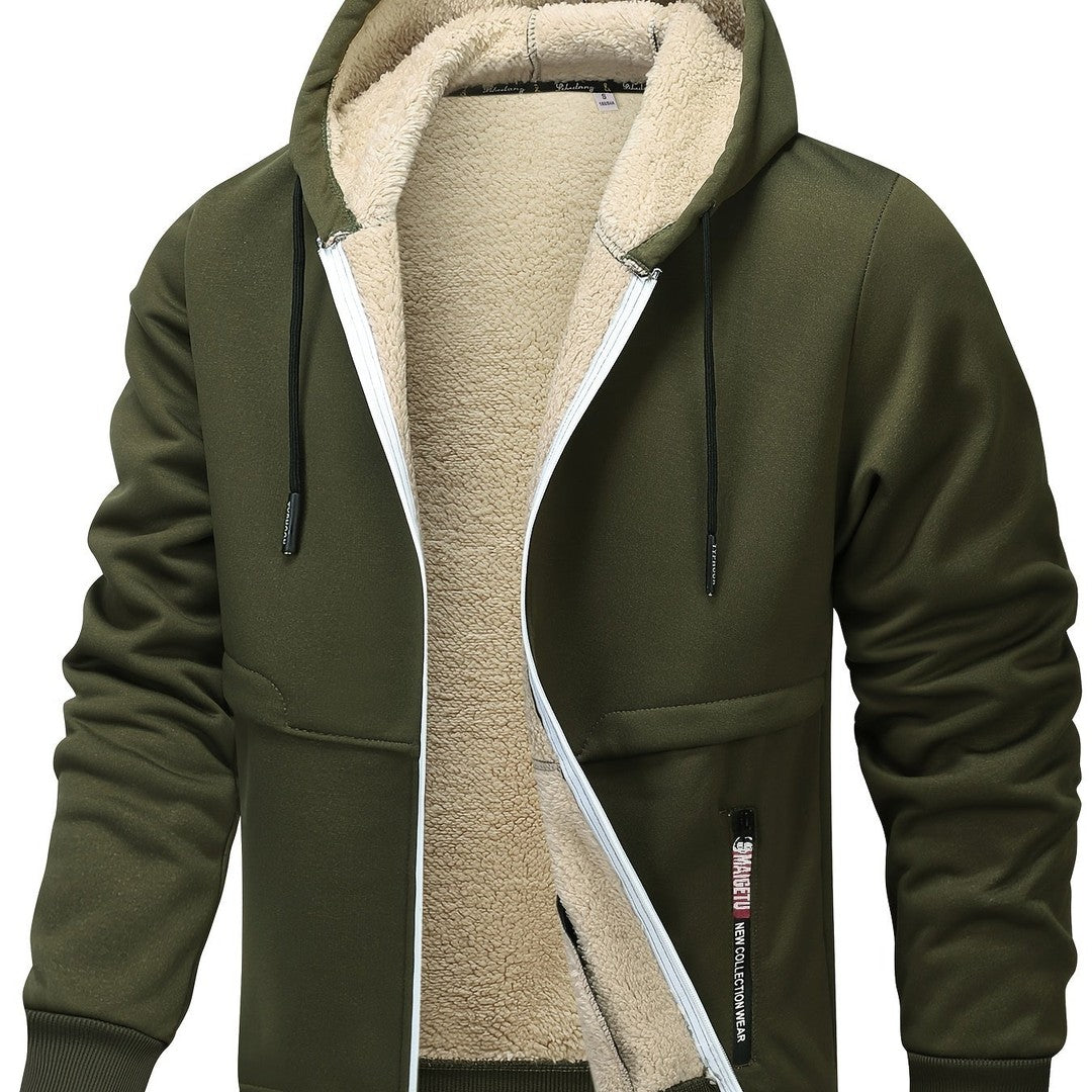 Russell | Cozy Hooded Zip-Up Jacket