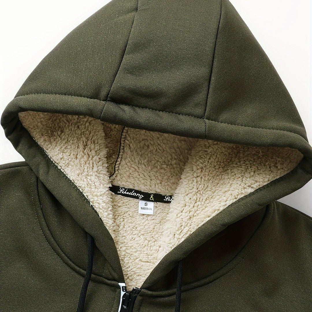 Russell | Cozy Hooded Zip-Up Jacket