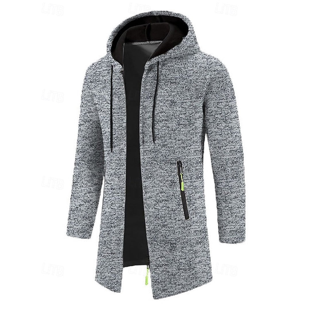 Vaughn | Hooded Longline Coat