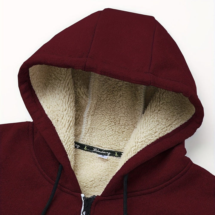 Russell | Cozy Hooded Zip-Up Jacket