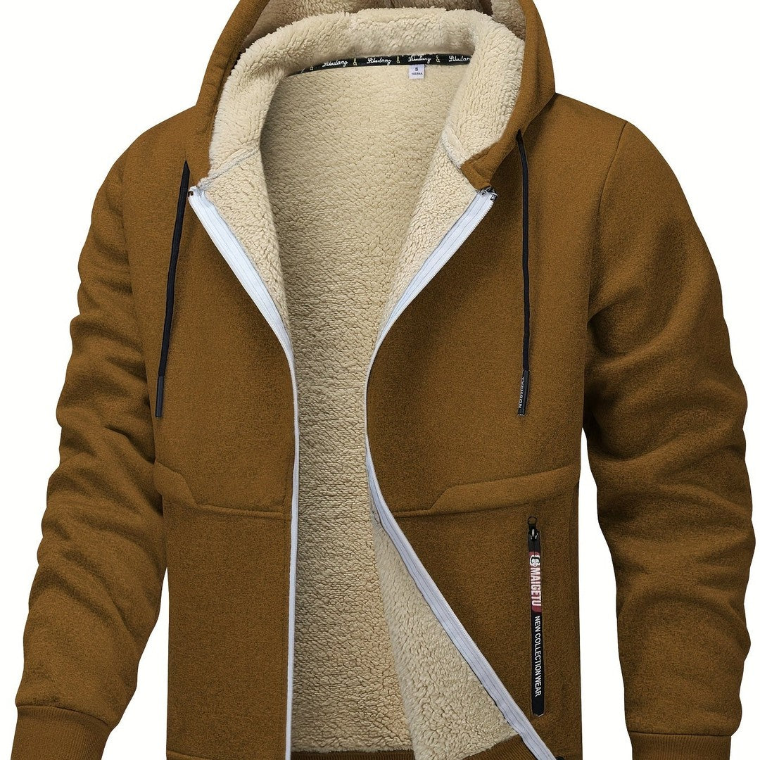 Russell | Cozy Hooded Zip-Up Jacket
