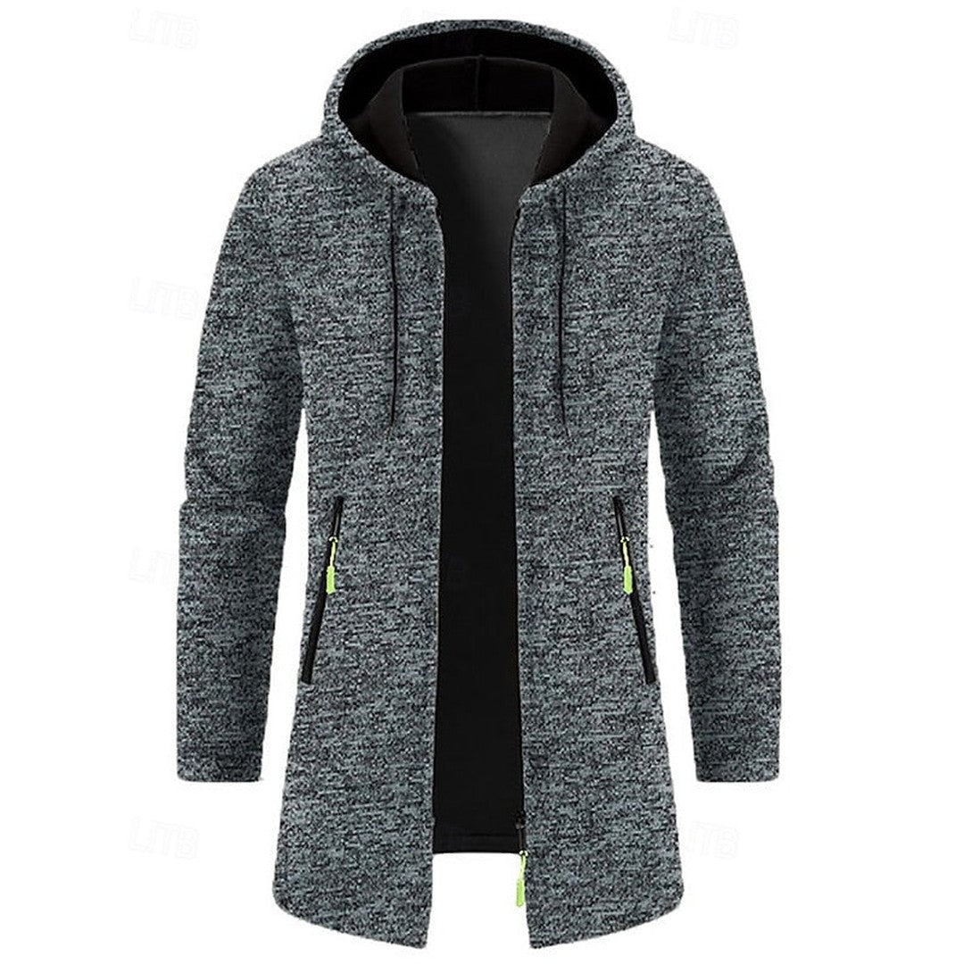 Vaughn | Hooded Longline Coat