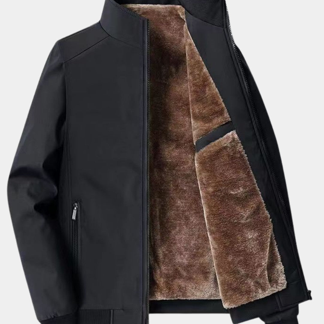 Soft-Shell Stand Collar Jacket