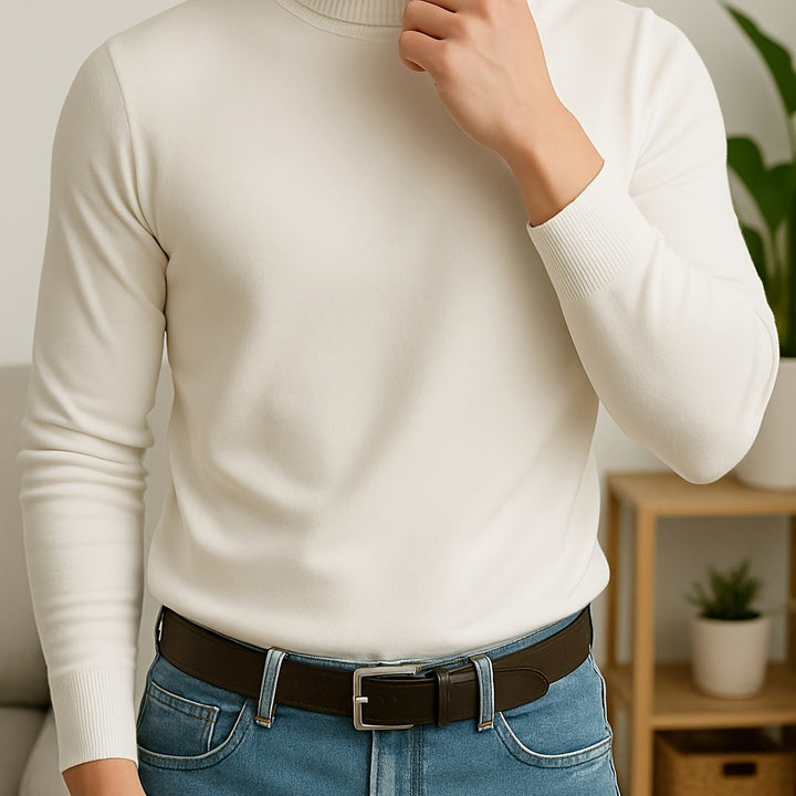 Frederick | Refined High-Neck Sweater
