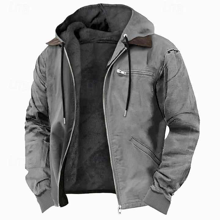 Gideon | Fleece-Lined Hooded Jacket