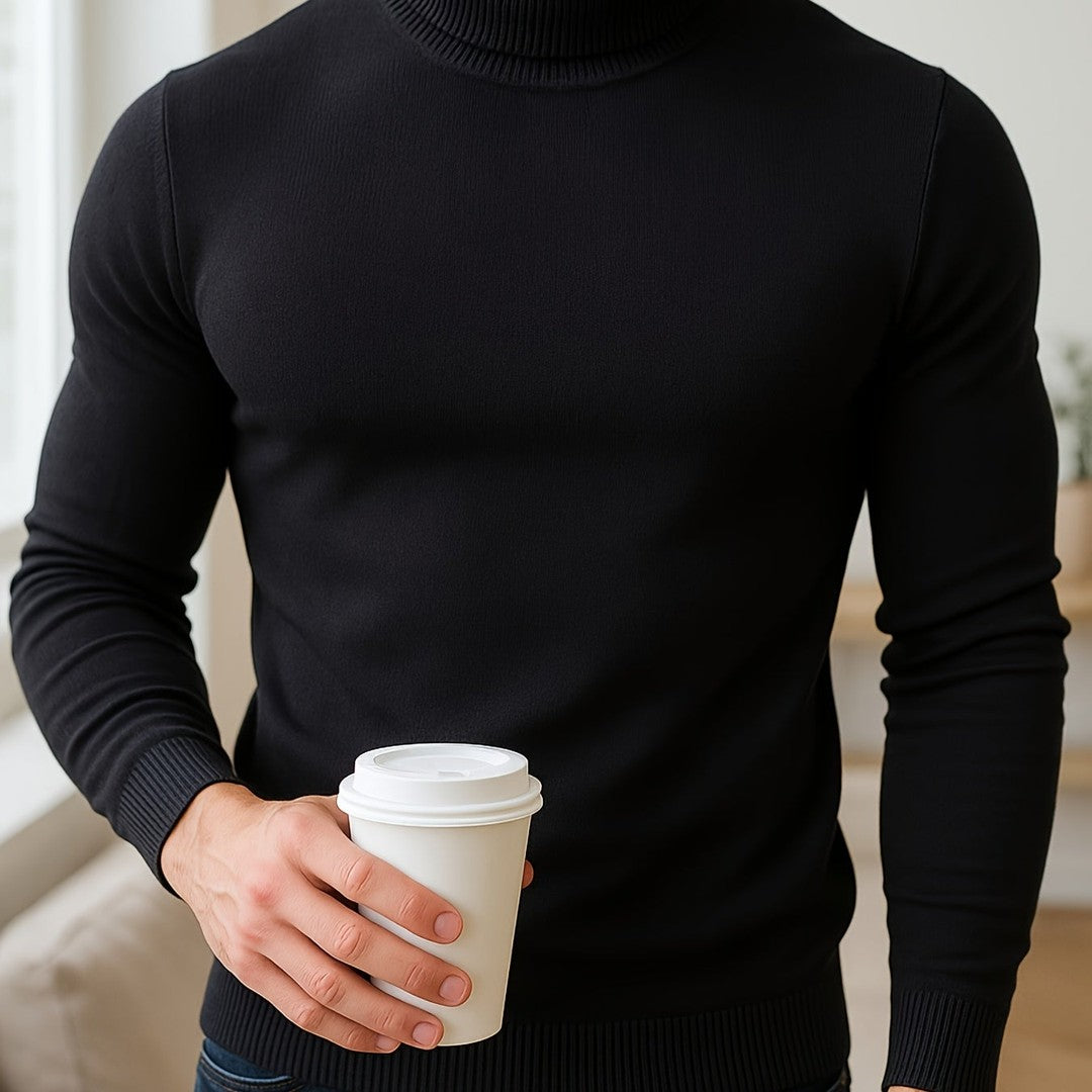 Frederick | Refined High-Neck Sweater
