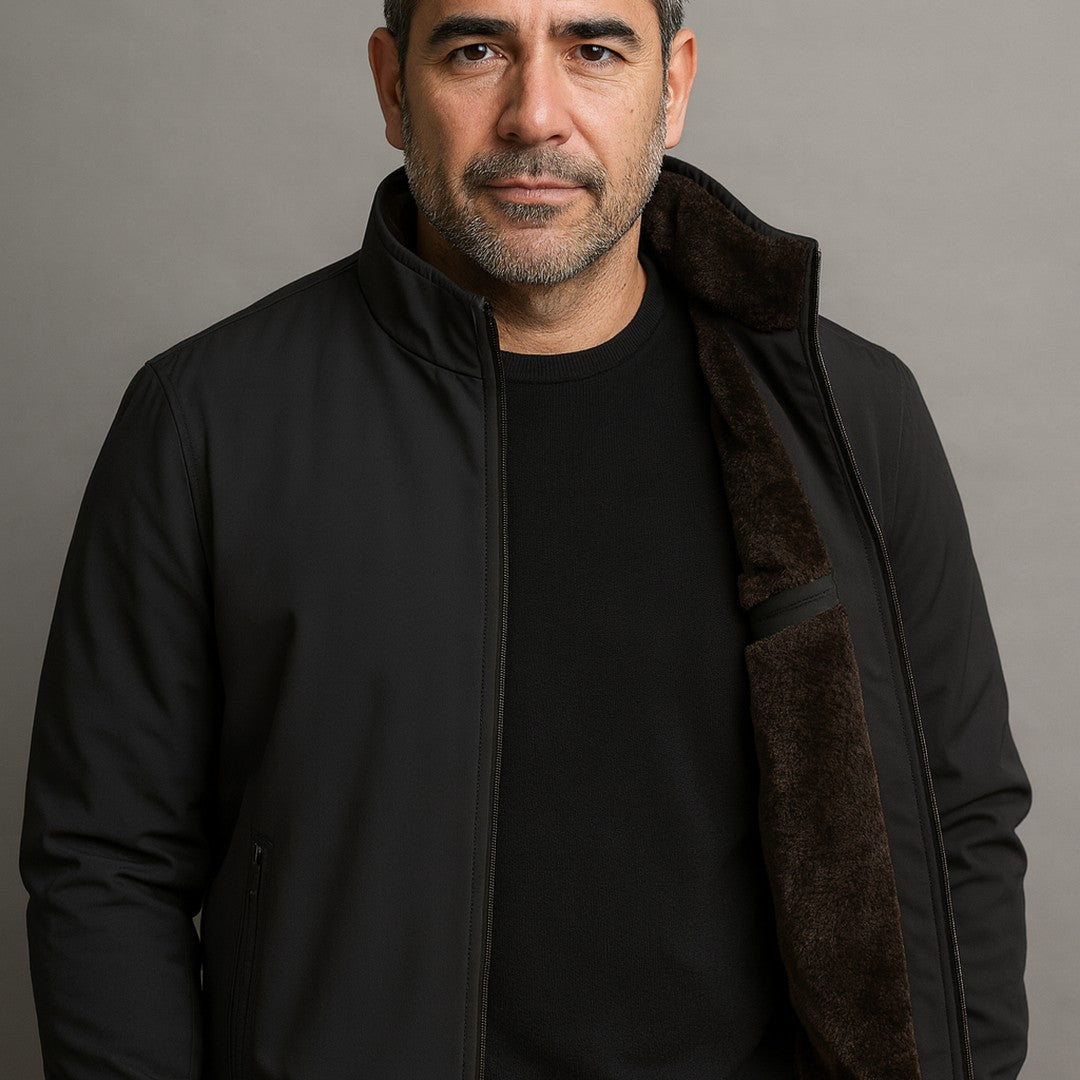 Soft-Shell Stand Collar Jacket