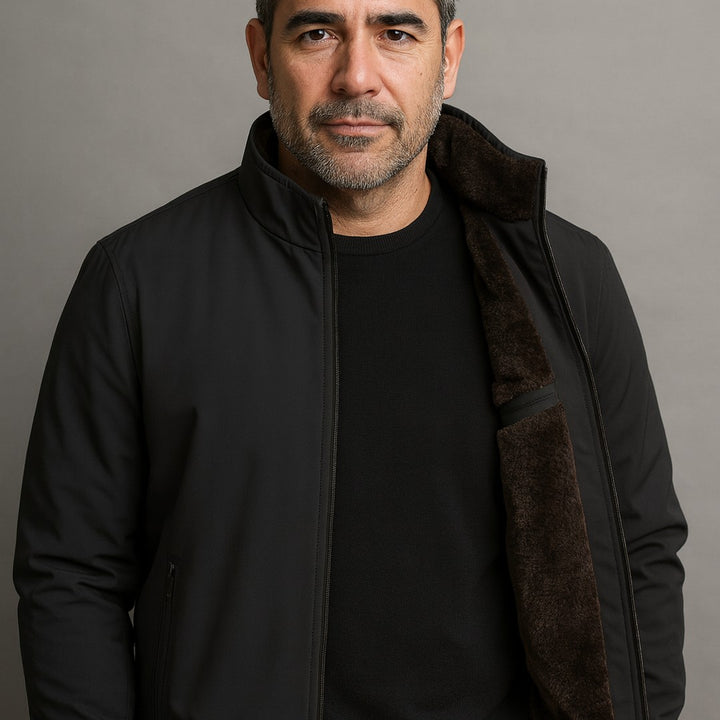 Soft-Shell Stand Collar Jacket