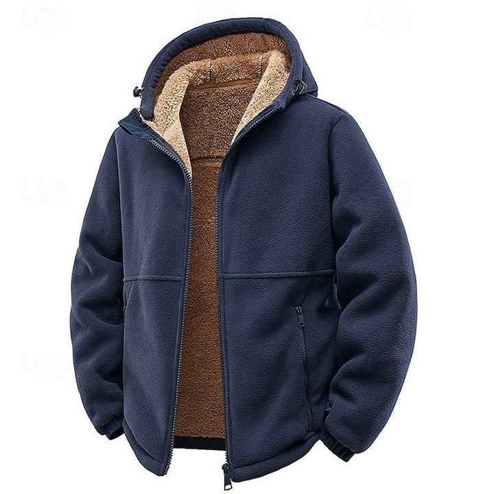 Tobias | Cozy Hooded Full-Zip Jacket