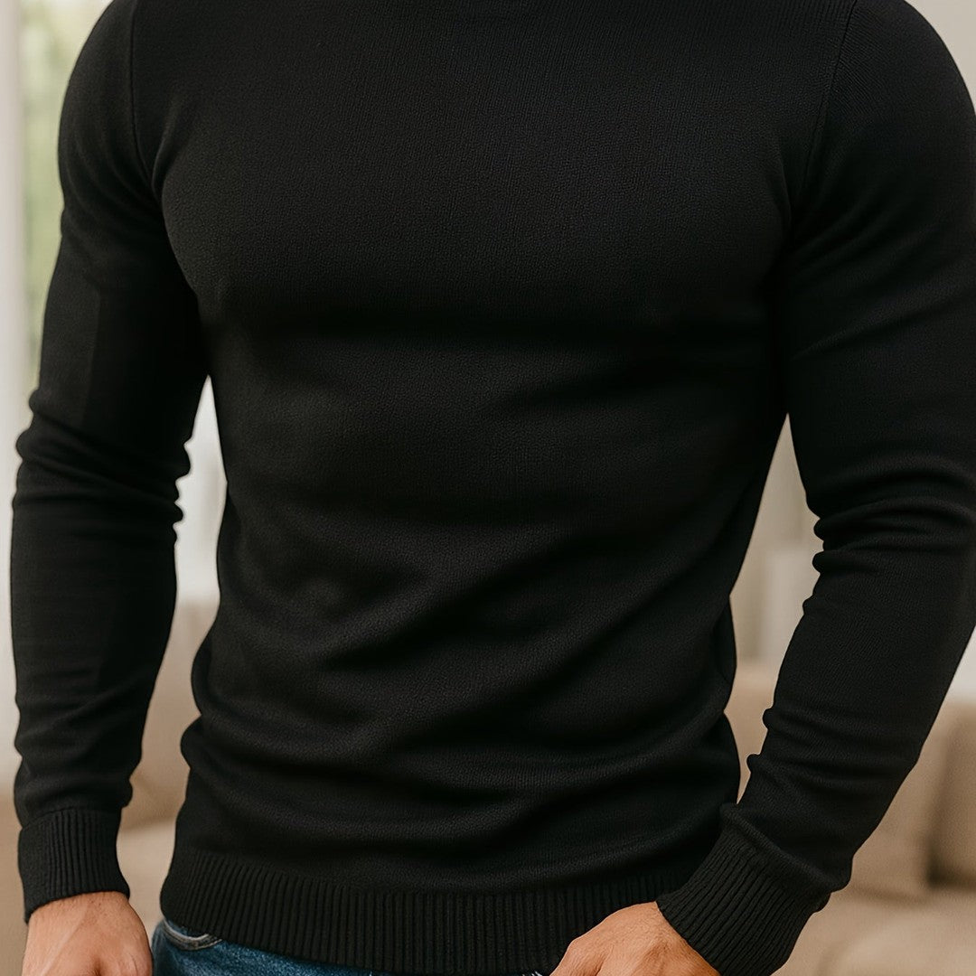 Frederick | Refined High-Neck Sweater