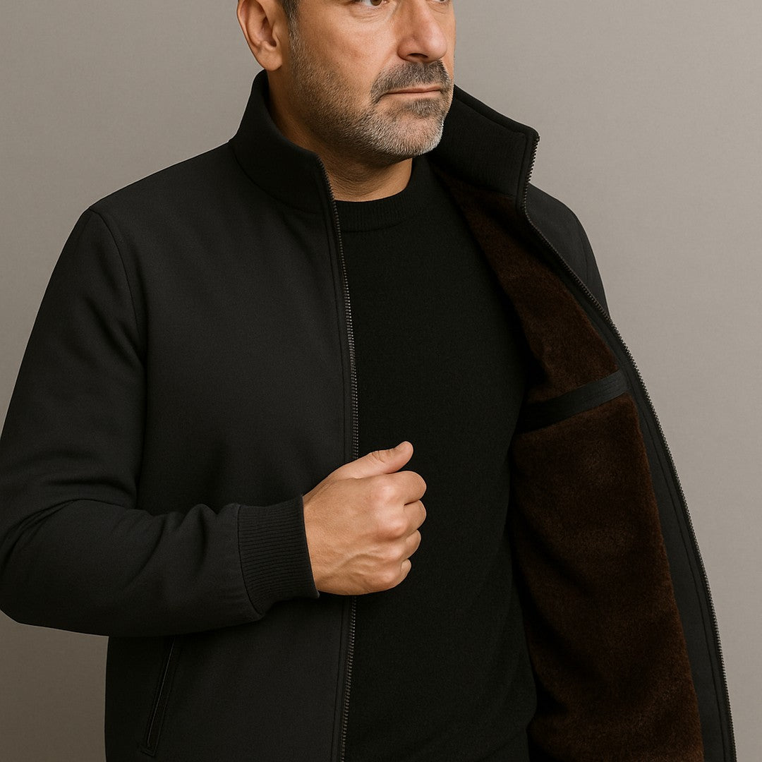 Soft-Shell Stand Collar Jacket