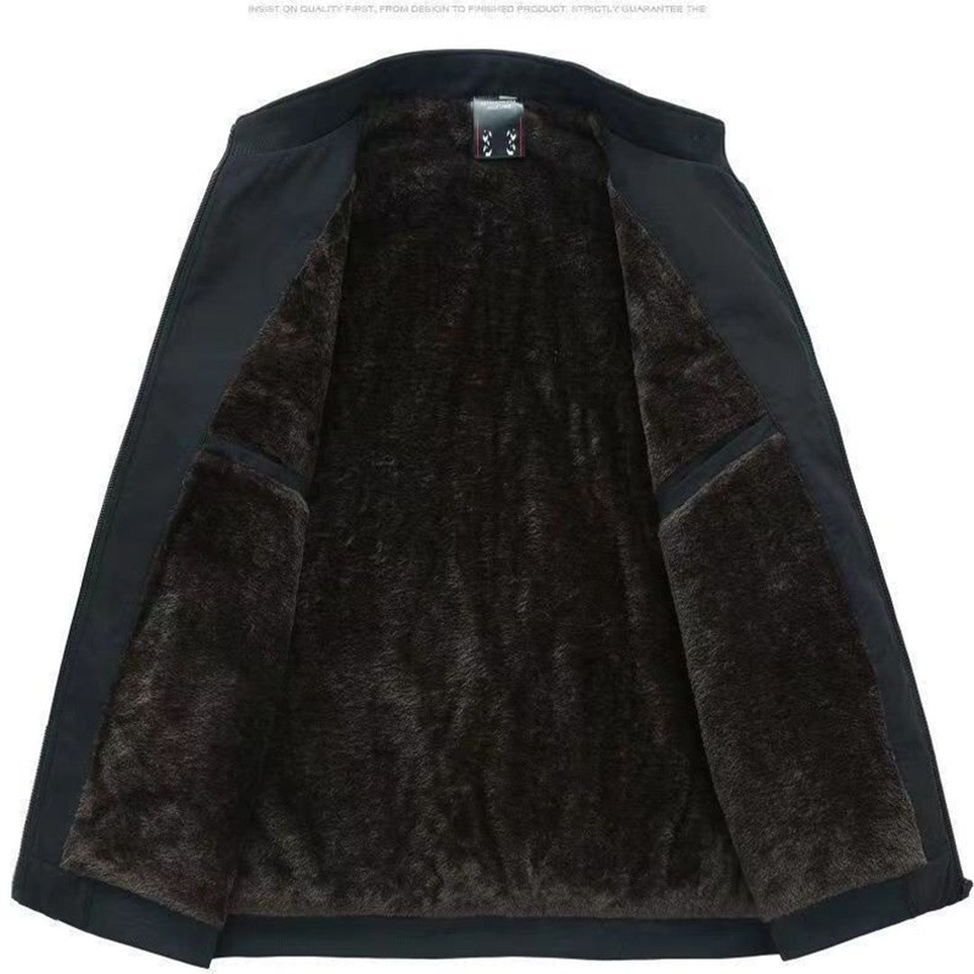 Soft-Shell Stand Collar Jacket
