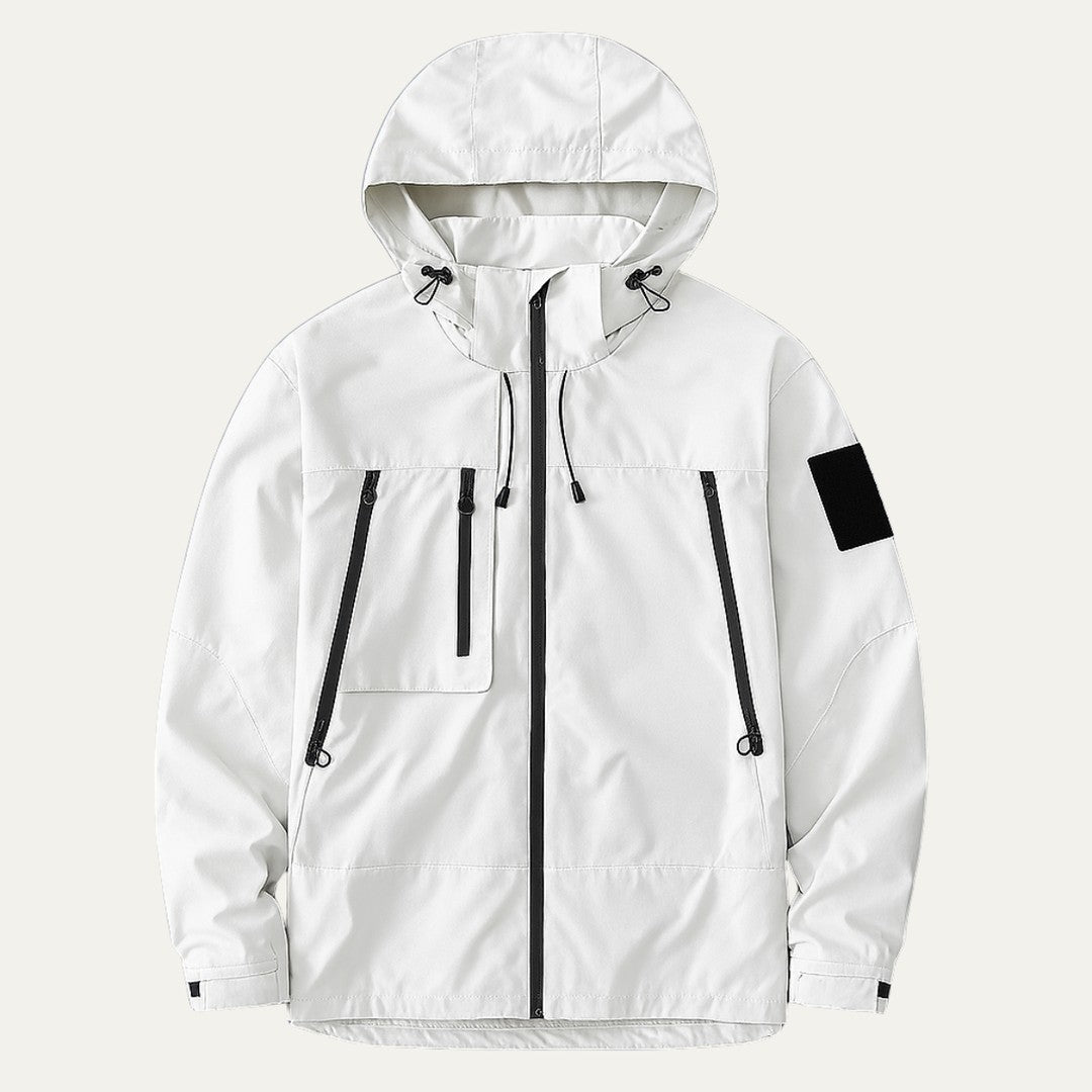 The Seathwaite Lightweight Waterproof Windbreaker – Hooded Rain Jacket for Men