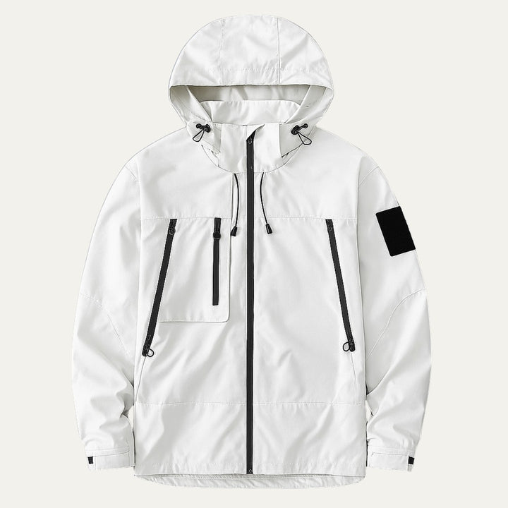 The Seathwaite Lightweight Waterproof Windbreaker – Hooded Rain Jacket for Men