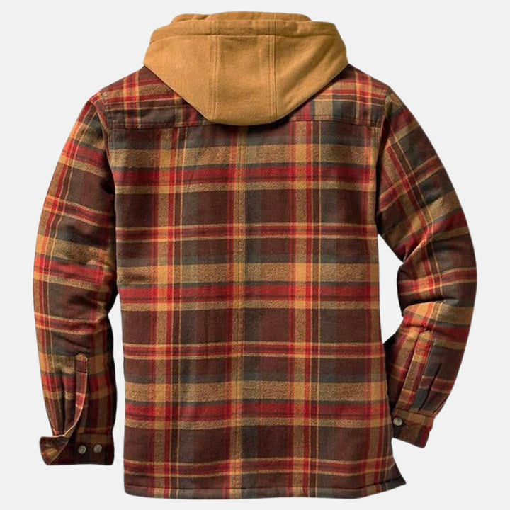 Rhett | Rugged Hooded Plaid Jacket
