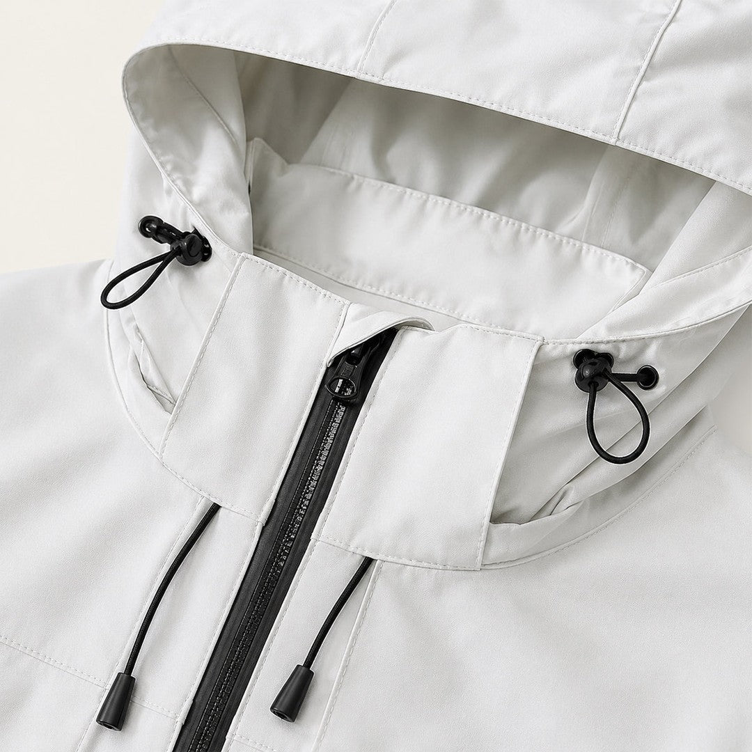 The Seathwaite Lightweight Waterproof Windbreaker – Hooded Rain Jacket for Men