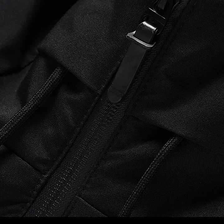 Ashbury Lane - Hooded Puffer Jacket Quilted Drawstring Hood