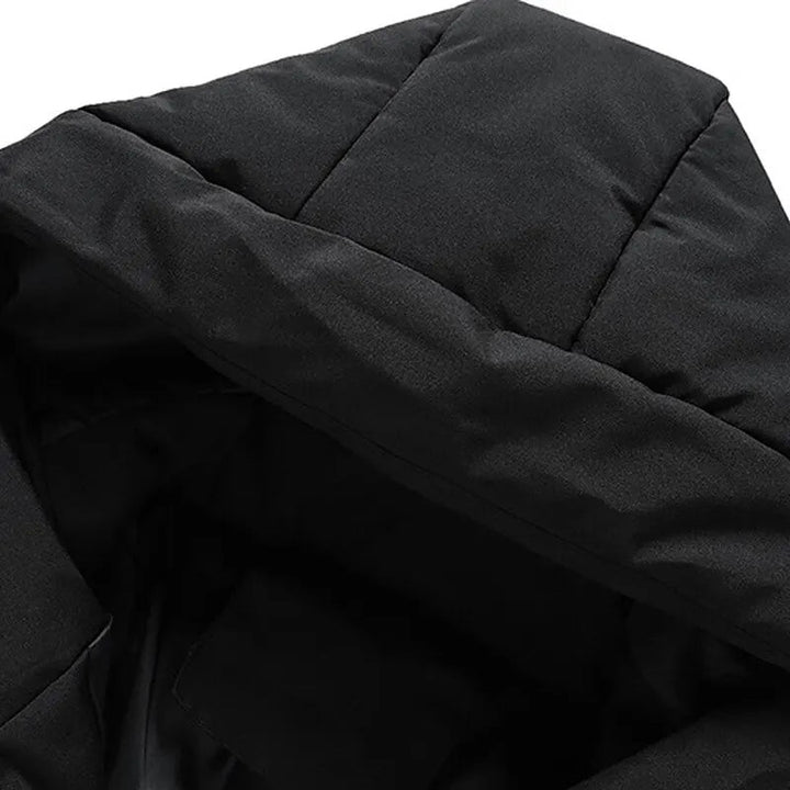 Ashbury Lane - Hooded Puffer Jacket Quilted Drawstring Hood