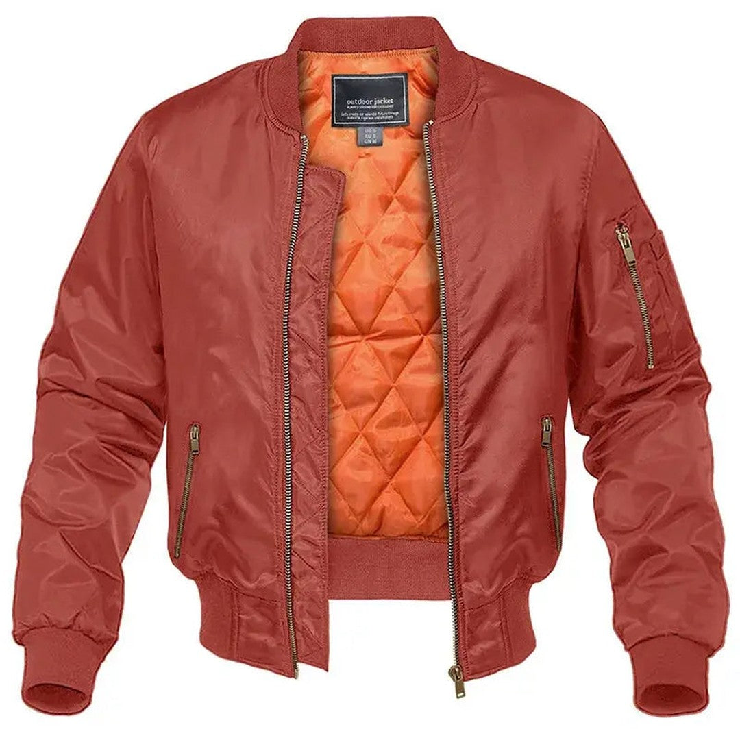 Harrington Oxford | Men’s Quilted Bomber Pilot Jacket Harrington Oxford