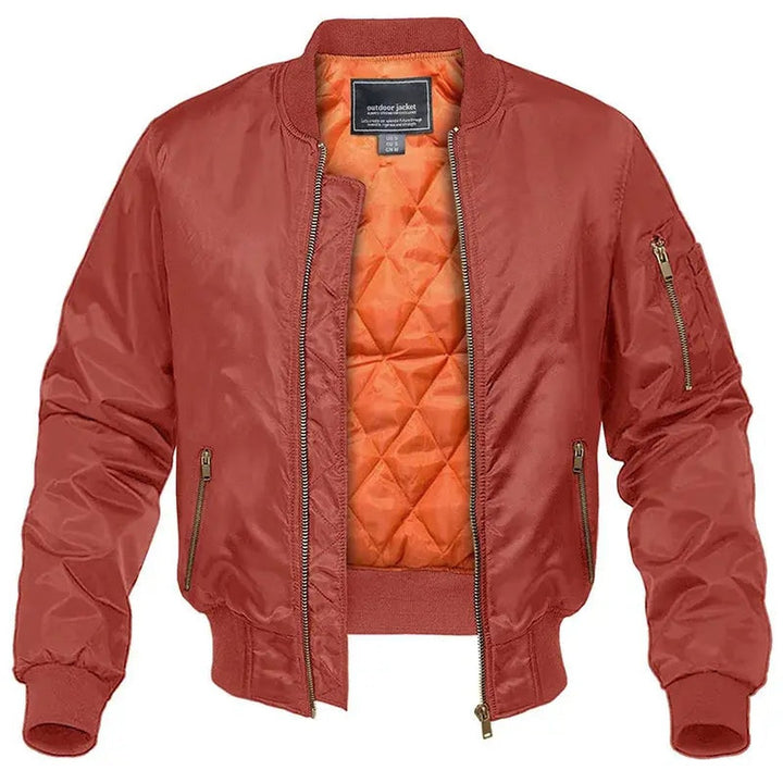 Harrington Oxford | Men’s Quilted Bomber Pilot Jacket Harrington Oxford