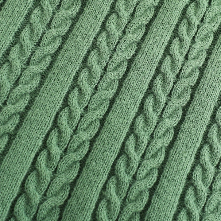 Gideon | Cable-Knit V-Neck Sweater Vest