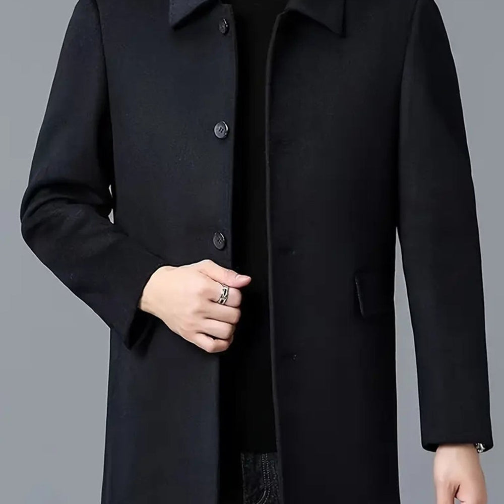 Douglas | Refined Single-Breasted Overcoat