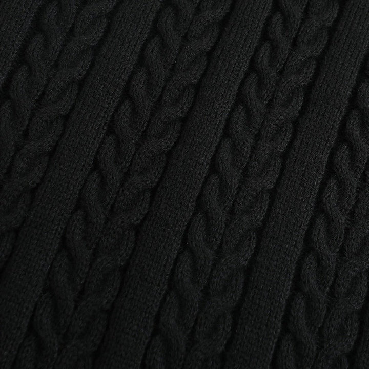Gideon | Cable-Knit V-Neck Sweater Vest
