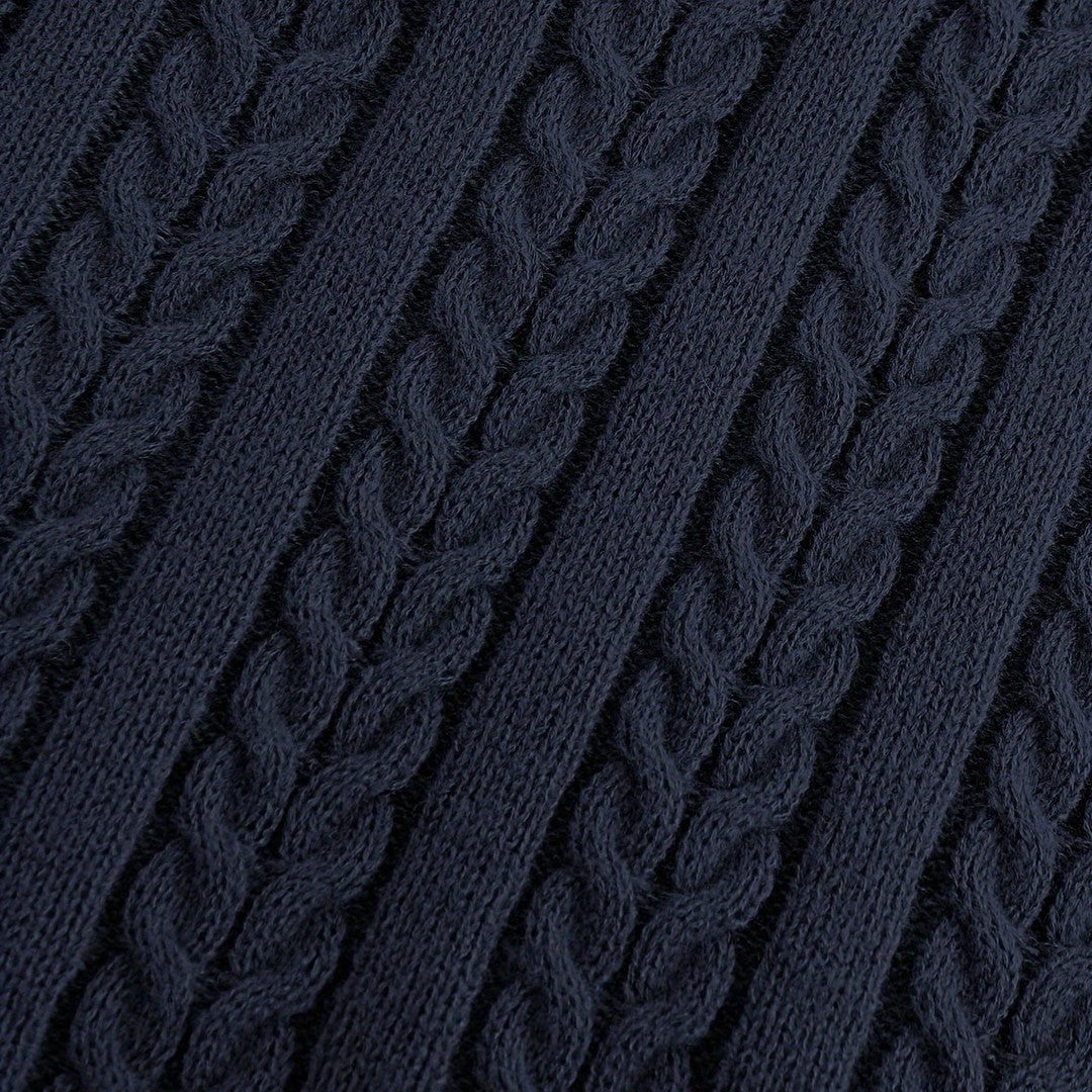 Gideon | Cable-Knit V-Neck Sweater Vest