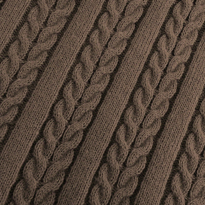 Gideon | Cable-Knit V-Neck Sweater Vest