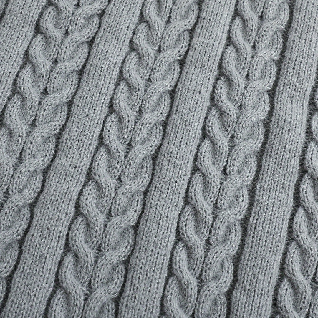 Gideon | Cable-Knit V-Neck Sweater Vest