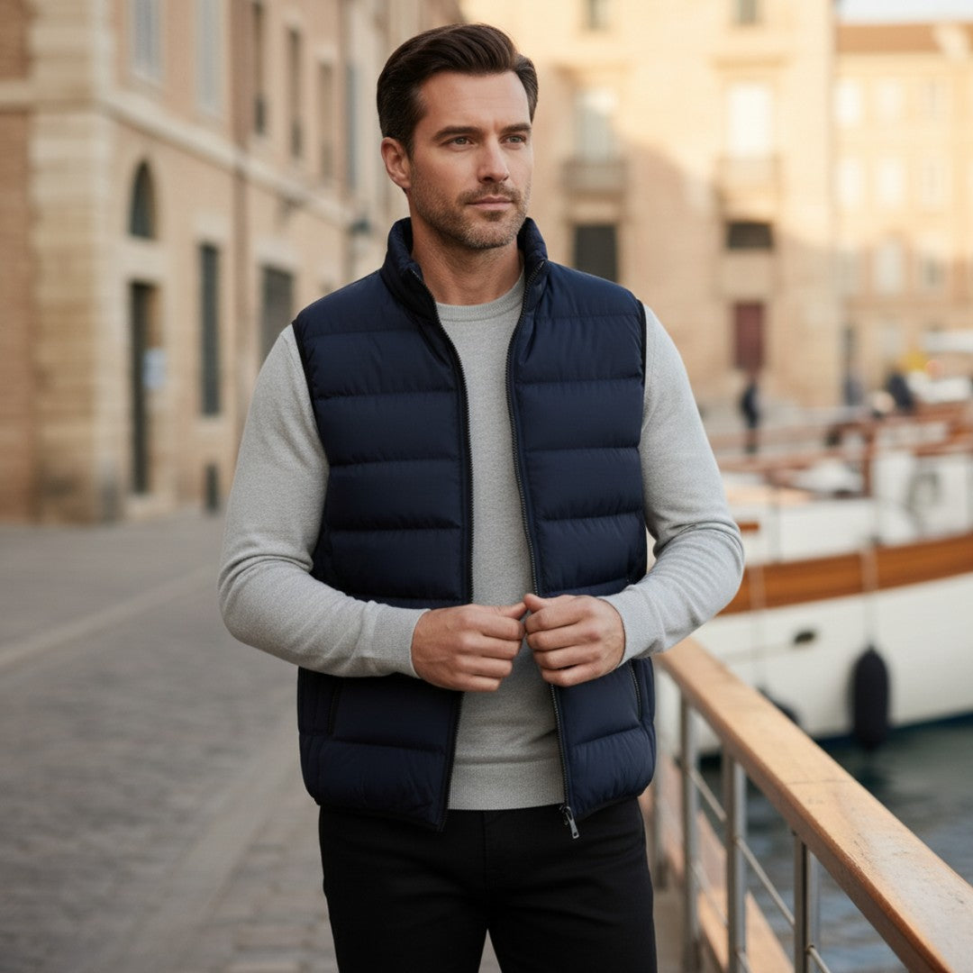 Quilted Puffer Vest
