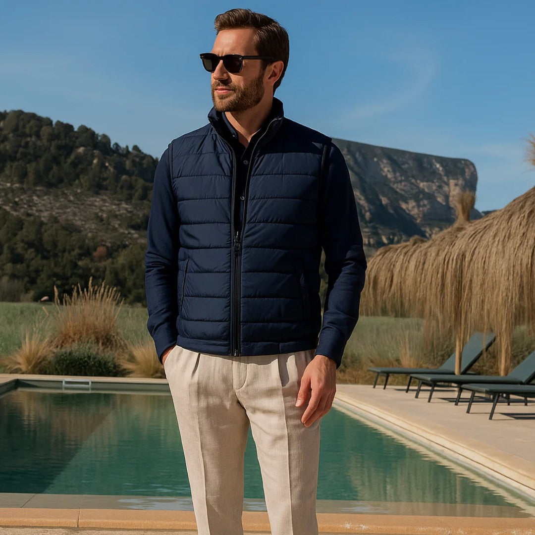 Quilted Puffer Vest