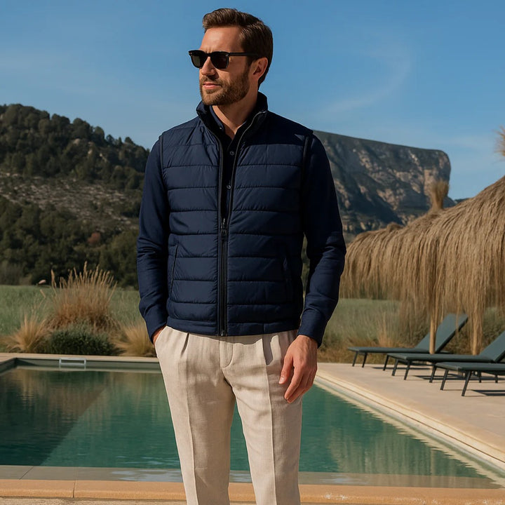 Quilted Puffer Vest