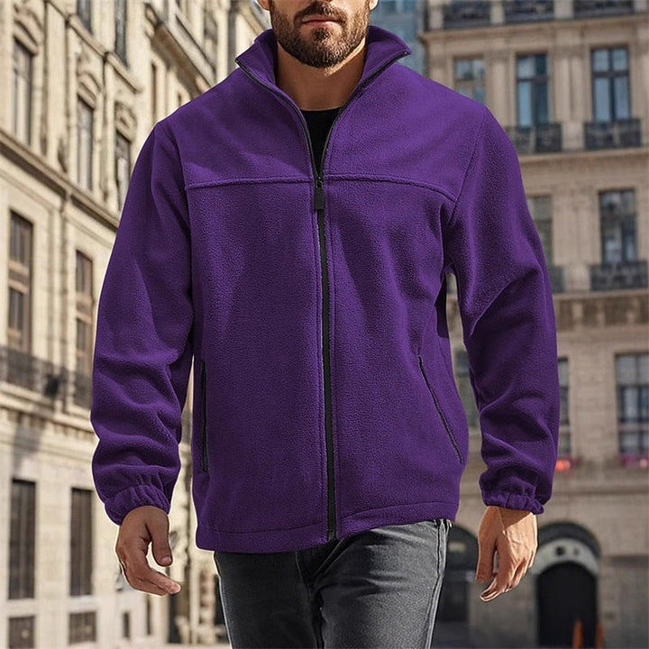 Stand-Collar Full-Zip Jacket