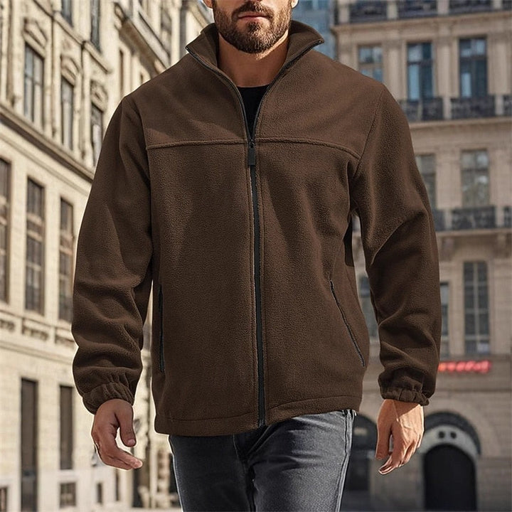 Stand-Collar Full-Zip Jacket