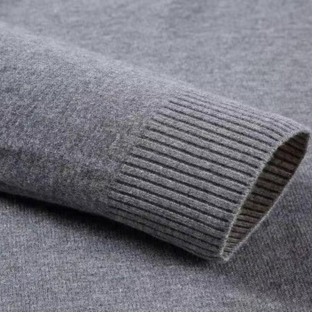 Relaxed Roll-Neck Sweater