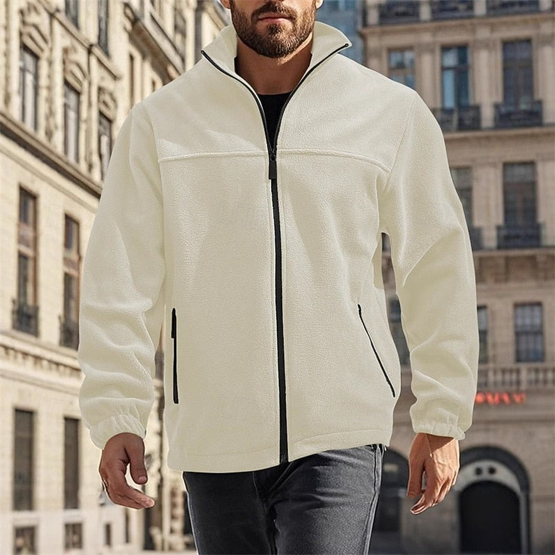 Stand-Collar Full-Zip Jacket