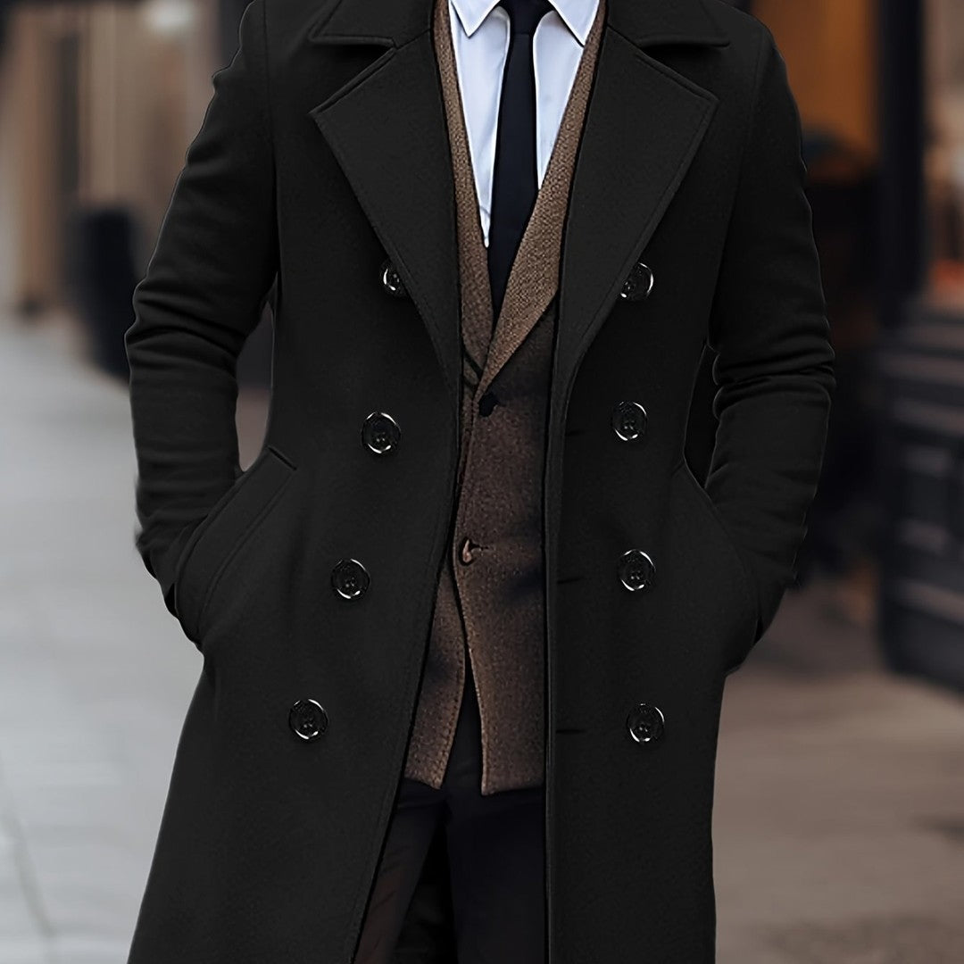 Double-Breasted Overcoat