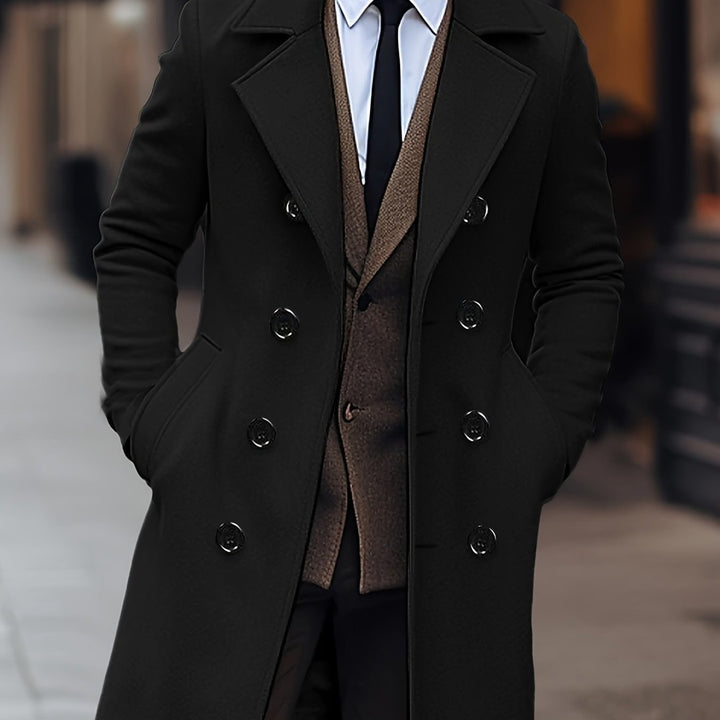 Double-Breasted Overcoat