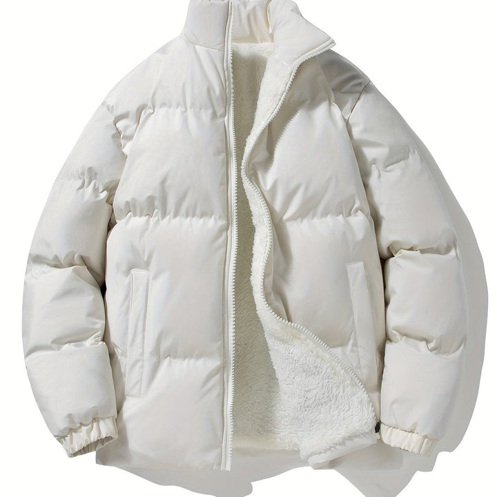 Calloway Peak - Puffer Jacket Fleece-Lined Stand Collar