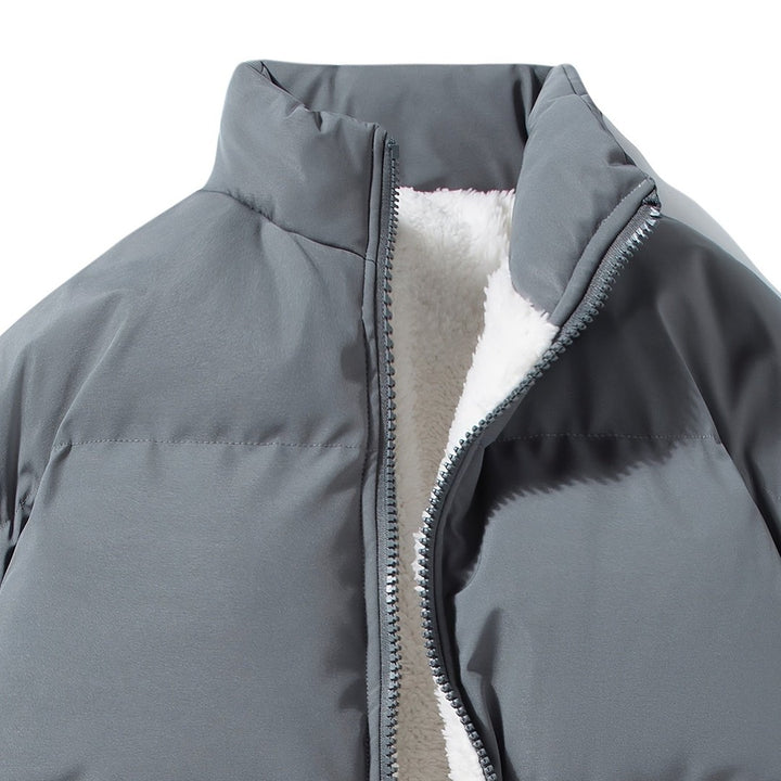 Calloway Peak - Puffer Jacket Fleece-Lined Stand Collar
